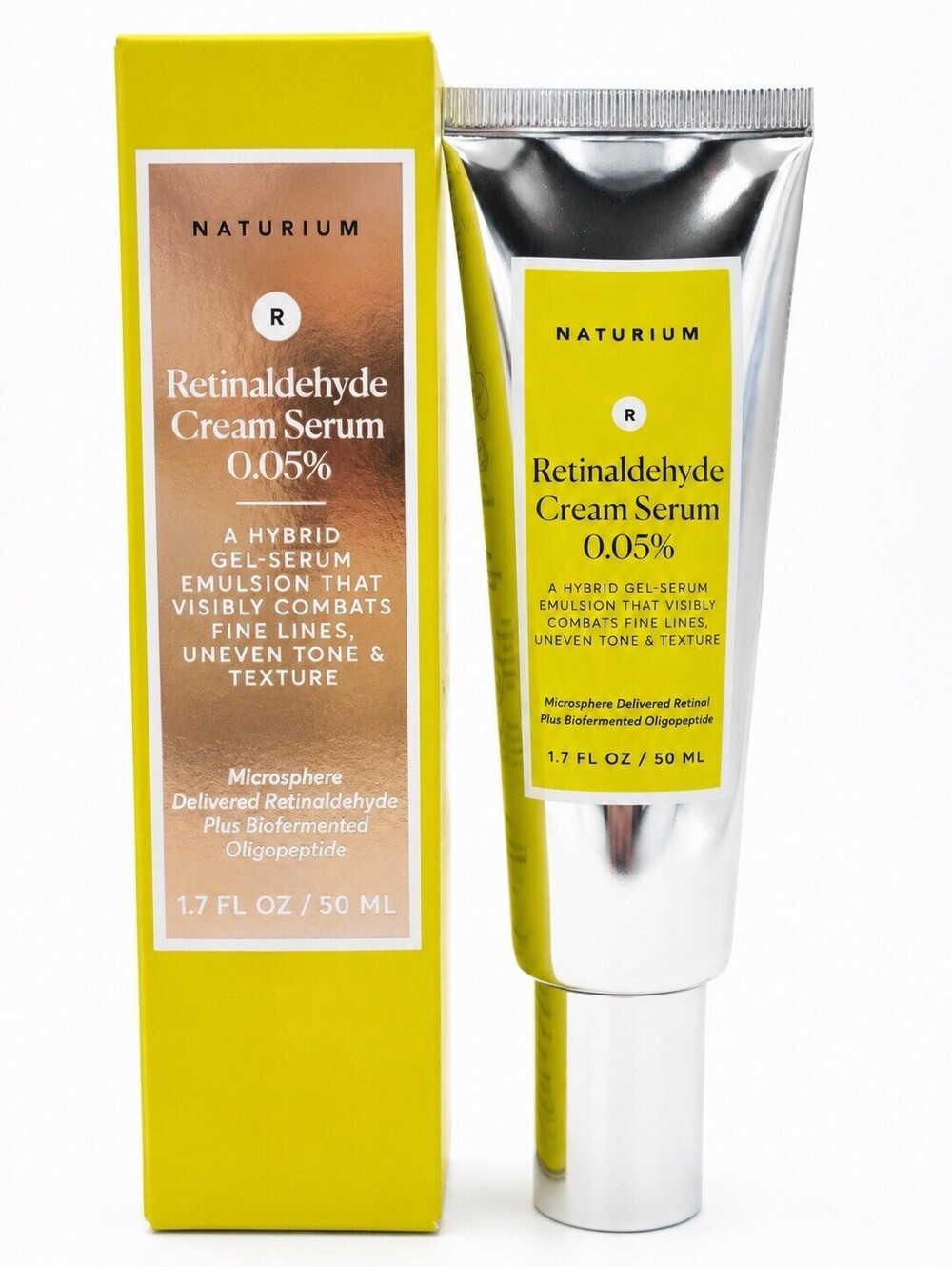 Naturium Retinaldehyde Cream Serum 0.05% 1.7 oz 50ml New Sealed In Box Retinol